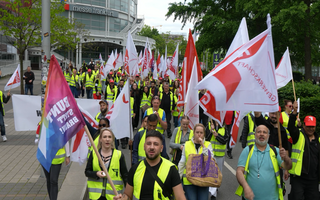 Streik in Hessen 